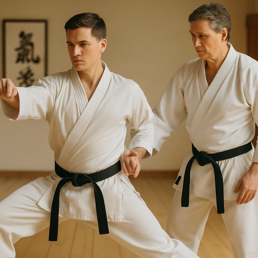Kihon Stilelemente Anwendung im Shotokan-Karate bei American JKA